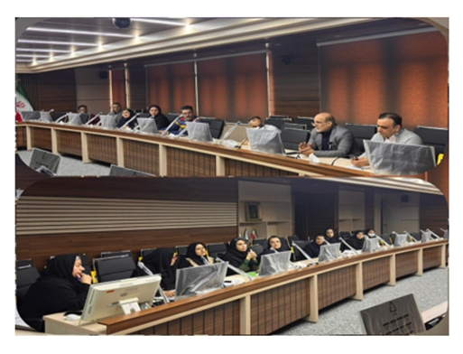 برگزاری کمیته بهره‌وری بیمارستان آیت‌الله طالقانی با حضور مسئولین و اعضای کمیته